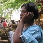 African woman with mobile phone Photo by IICD African woman with mobile phone Photo by IICD