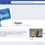 Vijesti Facebook page Vijesti Facebook page