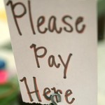 Please Pay Here, by Steven Depolo, from Flickr, Some Rights Reserved