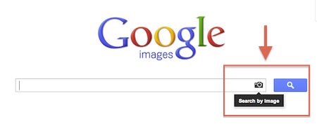 Google Image Search visual search option